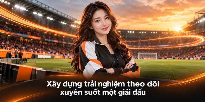 Xây dựng trải nghiệm theo dõi xuyên suốt một giải đấu