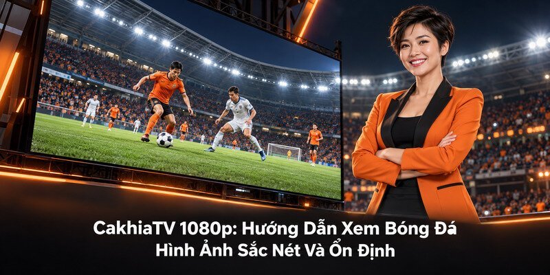 CakhiaTV 1080p: Hướng Dẫn Xem Bóng Đá Hình Ảnh Sắc Nét Và Ổn Định